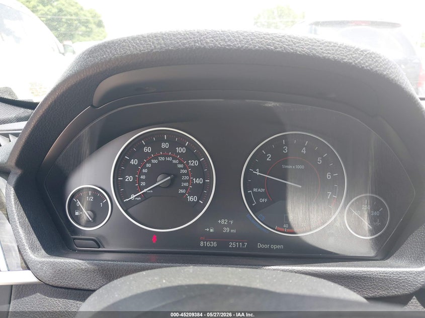 2017 BMW 3er VIN WBA8D9G38HNU64578 IAAI salvage auction — HAIL, Salvage Title, sold $5,300 on 2026-07-06 (photo 7)
