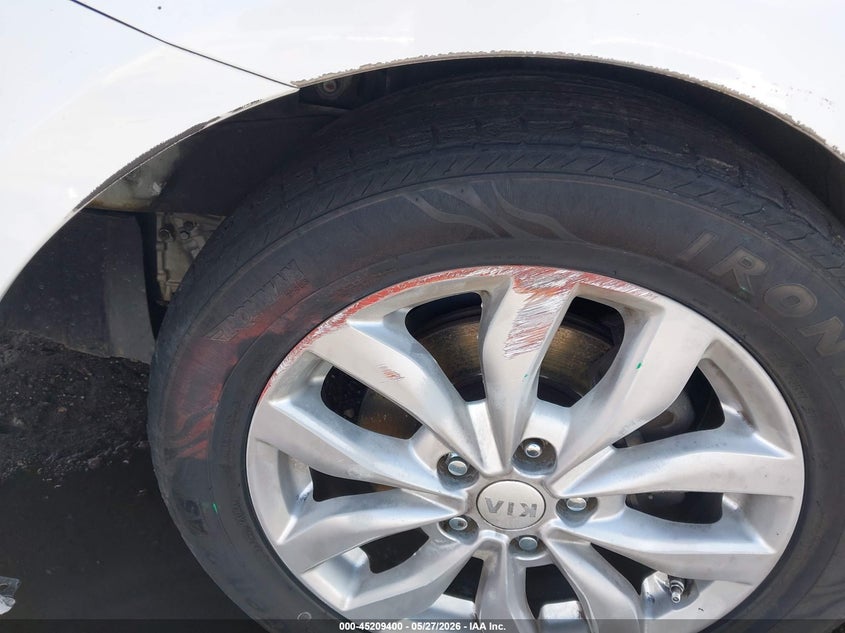 2013 Kia Optima VIN 5XXGN4A70DG179289 IAAI salvage auction — LEFT FRONT, Salvage Title, sold $1,100 on 2026-07-13 (photo 6)