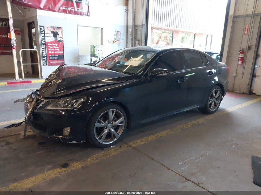 2010 Lexus Is 250 VIN JTHBF5C23A5119374 IAAI salvage auction — FRONT END, Salvage (Oregon), sold $875 on 2026-07-30 (photo 2)