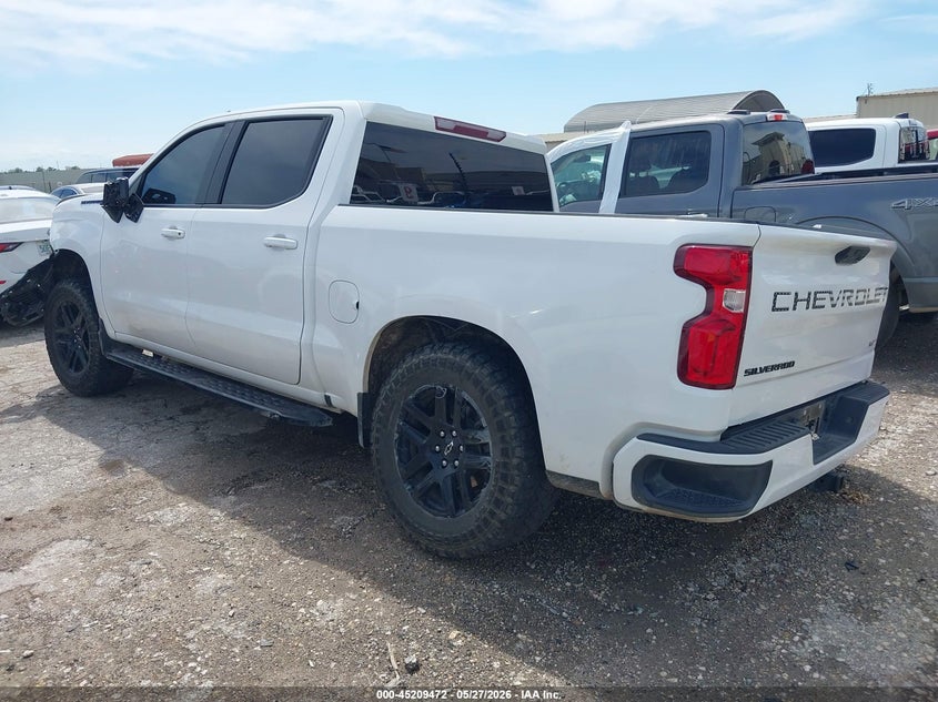 2023 Chevrolet Silverado VIN 2GCUDEED0P1130633 IAAI salvage auction — FRONT & REAR, Salvage Title, sold $11,450 on 2026-07-27 (photo 3)