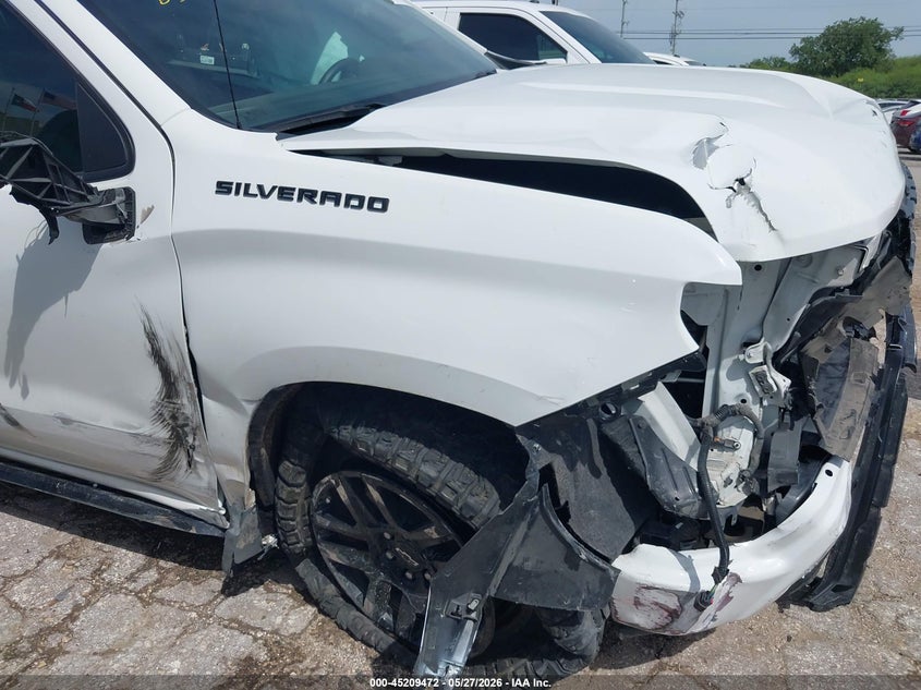 2023 Chevrolet Silverado VIN 2GCUDEED0P1130633 IAAI salvage auction — FRONT & REAR, Salvage Title, sold $11,450 on 2026-07-27 (photo 6)