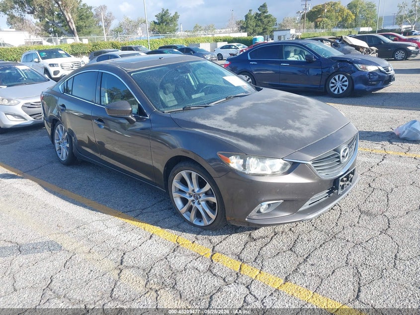 2017 Mazda 6 VIN JM1GL1V53H1112555 IAAI salvage auction — RIGHT REAR, Salvage Title, sold $2,900 on 2026-07-14 (photo 1)
