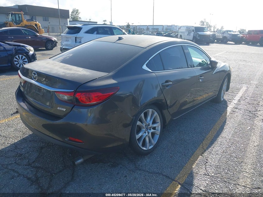 2017 Mazda 6 VIN JM1GL1V53H1112555 IAAI salvage auction — RIGHT REAR, Salvage Title, sold $2,900 on 2026-07-14 (photo 4)