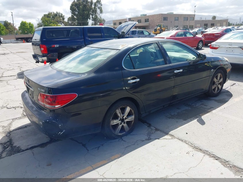 2006 Lexus ES VIN JTHBA30GX65152589 IAAI salvage auction — NORMAL WEAR, App For Dup Clear (California), sold $500 on 2026-07-06 (photo 4)