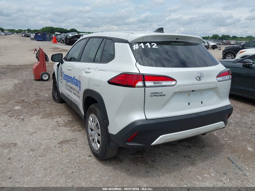 2025 Toyota Corolla cross VIN 7MUAAAAG1SV119510 IAAI salvage auction — FRONT END, Salvage (Texas), sold $8,200 on 2026-07-28 (photo 3)