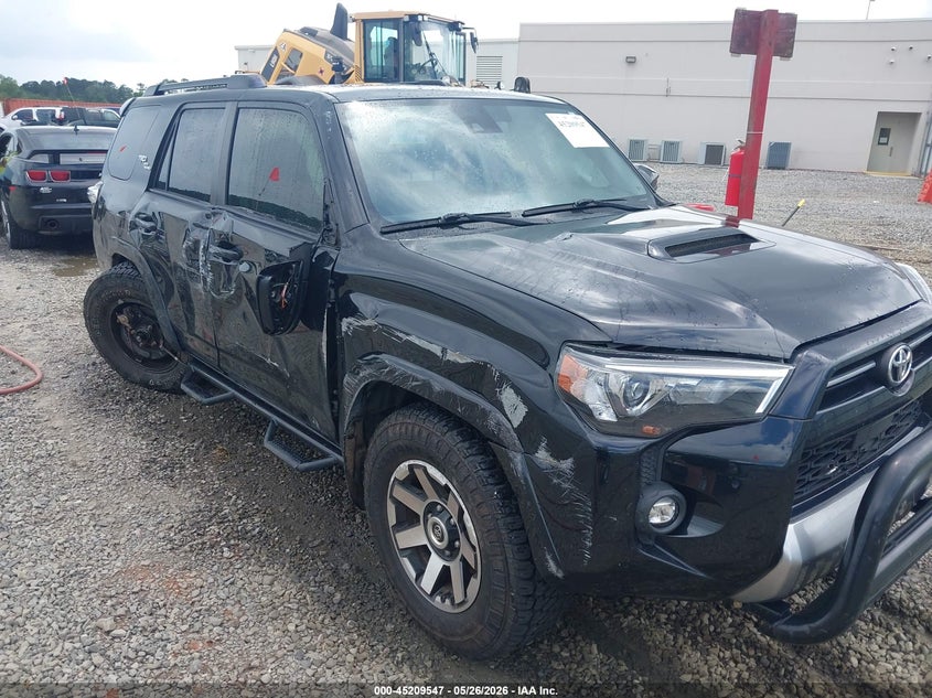 2022 Toyota 4runner VIN JTERU5JR3N6028672 IAAI salvage auction — RIGHT SIDE, Salvage (Georgia), sold $13,975 on 2026-07-20 (photo 6)