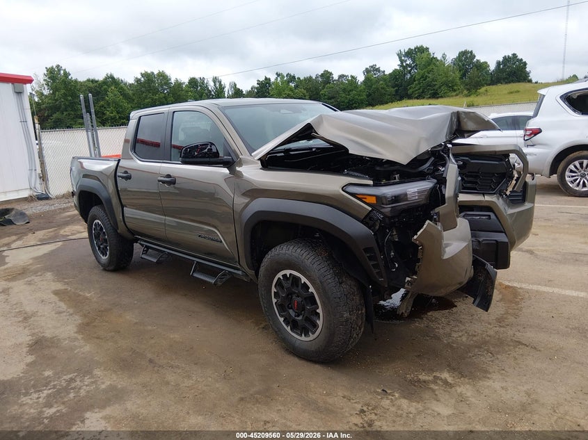 2026 Toyota Tacoma VIN 3TMLB5JNXTM265024 IAAI salvage auction — FRONT END, Salvage Title, sold $16,200 on 2026-07-30 (photo 1)