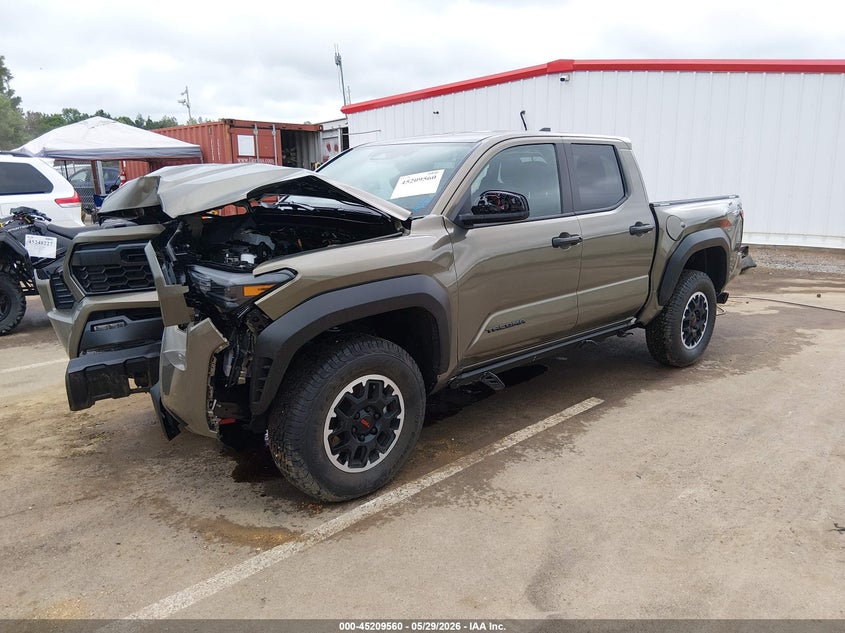 2026 Toyota Tacoma VIN 3TMLB5JNXTM265024 IAAI salvage auction — FRONT END, Salvage Title, sold $16,200 on 2026-07-30 (photo 2)