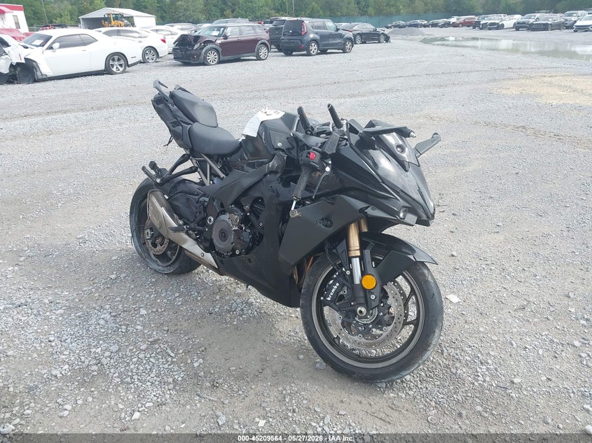 2024 Suzuki Gsx VIN JS1EK12B1R7100160 IAAI salvage auction — SIDE, Certificate Of Destruction (Florida), sold $1,900 on 2026-07-28 (photo 1)