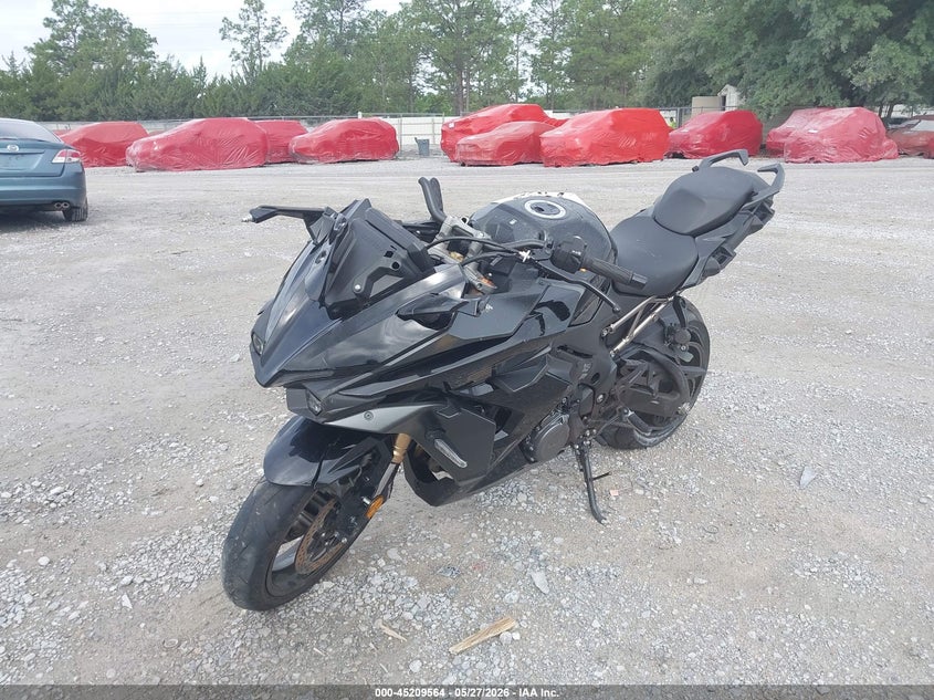 2024 Suzuki Gsx VIN JS1EK12B1R7100160 IAAI salvage auction — SIDE, Certificate Of Destruction (Florida), sold $1,900 on 2026-07-28 (photo 2)