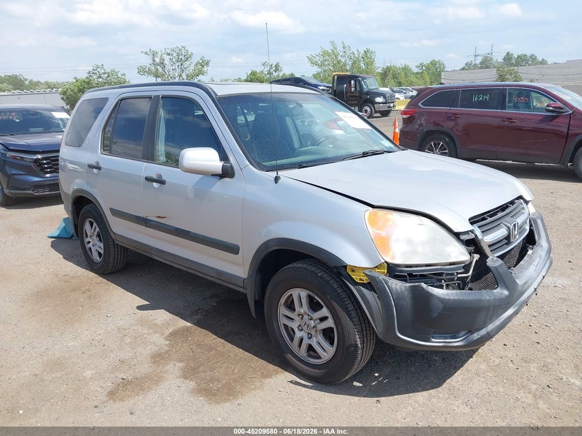 2002 Honda Cr-v VIN JHLRD78862C077524 IAAI salvage auction — NORMAL WEAR, Clear (New York), sold $400 on 2026-07-28 (photo 1)
