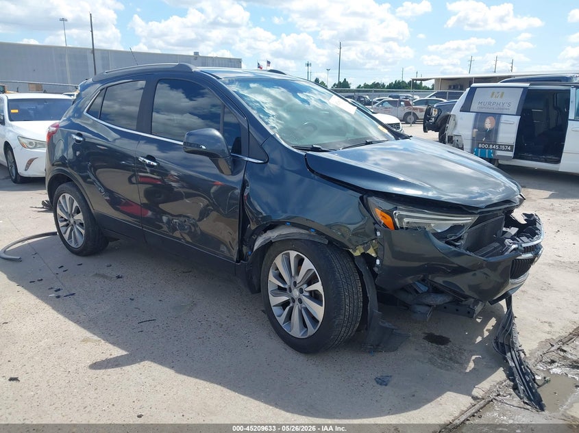 2017 Buick Encore VIN KL4CJASB0HB054536 IAAI salvage auction — FRONT END, Salvage (Texas), sold $1,625 on 2026-07-30 (photo 1)