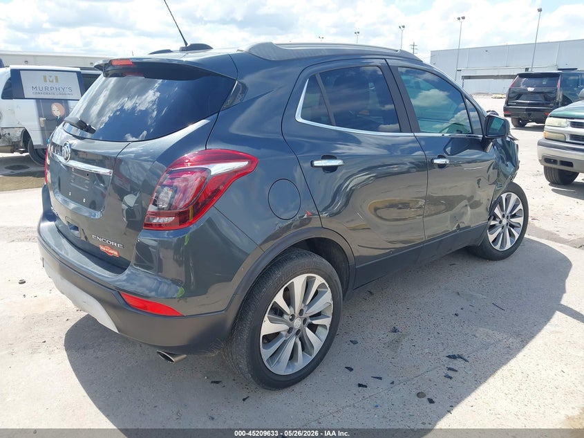 2017 Buick Encore VIN KL4CJASB0HB054536 IAAI salvage auction — FRONT END, Salvage (Texas), sold $1,625 on 2026-07-30 (photo 4)