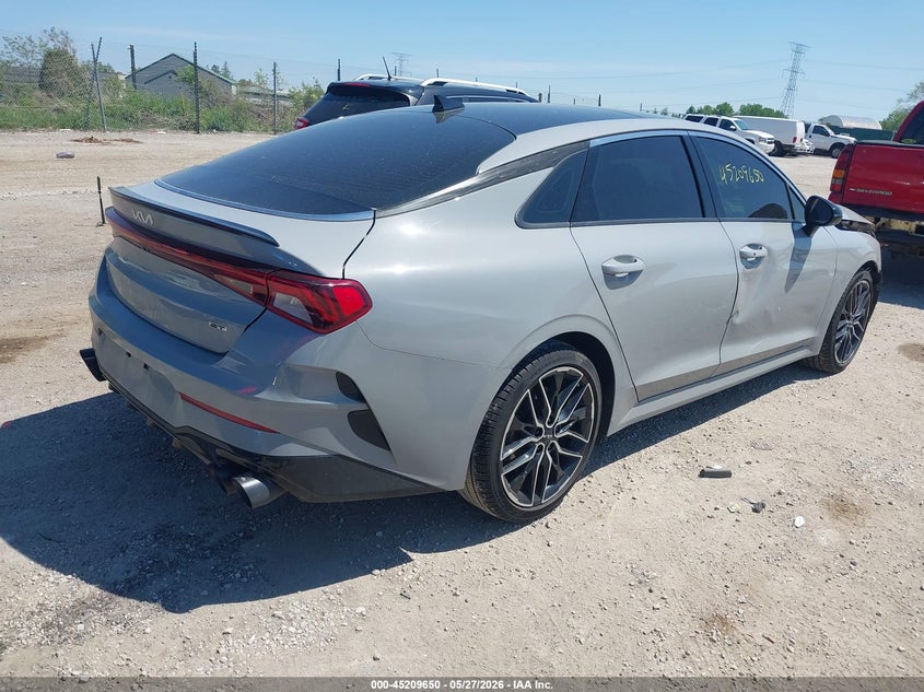 2024 Kia K5 VIN 5XXG44J89RG247916 IAAI salvage auction — FRONT END, Salvage Title, sold $4,450 on 2026-07-07 (photo 4)