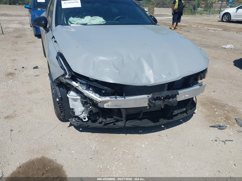2024 Kia K5 VIN 5XXG44J89RG247916 IAAI salvage auction — FRONT END, Salvage Title, sold $4,450 on 2026-07-07 (photo 6)