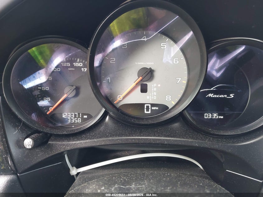 2017 Porsche Macan VIN WP1AB2A58HLB16155 IAAI salvage auction — REAR END, Salvage Title, sold $8,200 on 2026-07-30 (photo 7)