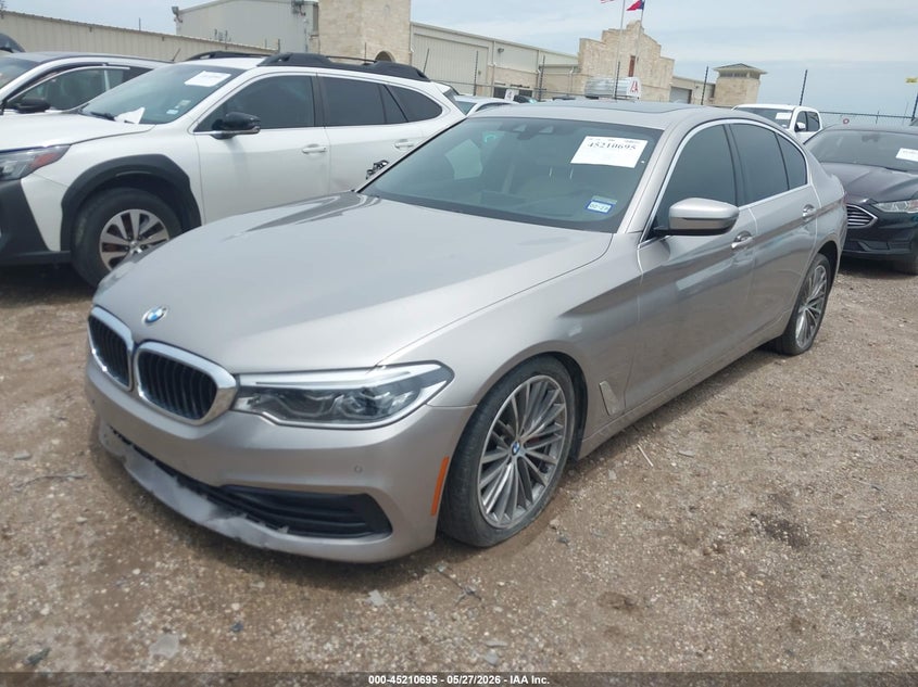 2019 BMW 5er VIN WBAJA5C5XKWW03282 IAAI salvage auction — FRONT END, Original (Texas), sold $7,200 on 2026-08-24 (photo 2)