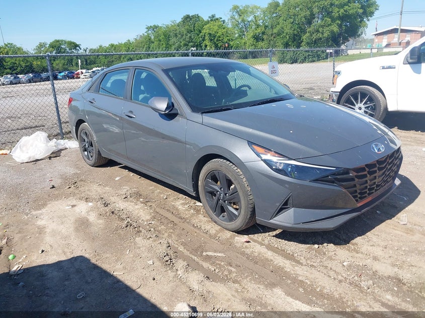 2023 Hyundai Elantra VIN KMHLM4AG0PU572656 IAAI salvage auction — LEFT SIDE, Clear (Tennessee), sold $5,100 on 2026-07-30 (photo 1)