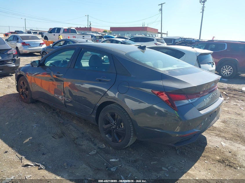 2023 Hyundai Elantra VIN KMHLM4AG0PU572656 IAAI salvage auction — LEFT SIDE, Clear (Tennessee), sold $5,100 on 2026-07-30 (photo 3)