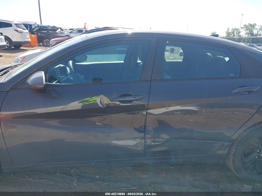 2023 Hyundai Elantra VIN KMHLM4AG0PU572656 IAAI salvage auction — LEFT SIDE, Clear (Tennessee), sold $5,100 on 2026-07-30 (photo 6)