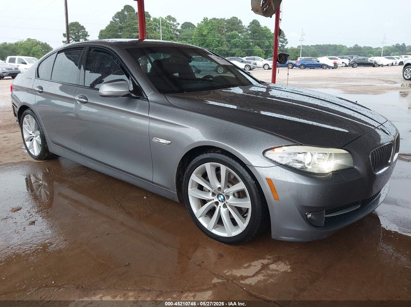 2012 BMW 5er VIN WBAFR7C55CC808912 IAAI salvage auction — REAR END, Original (Texas), sold $3,350 on 2026-07-16 (photo 1)