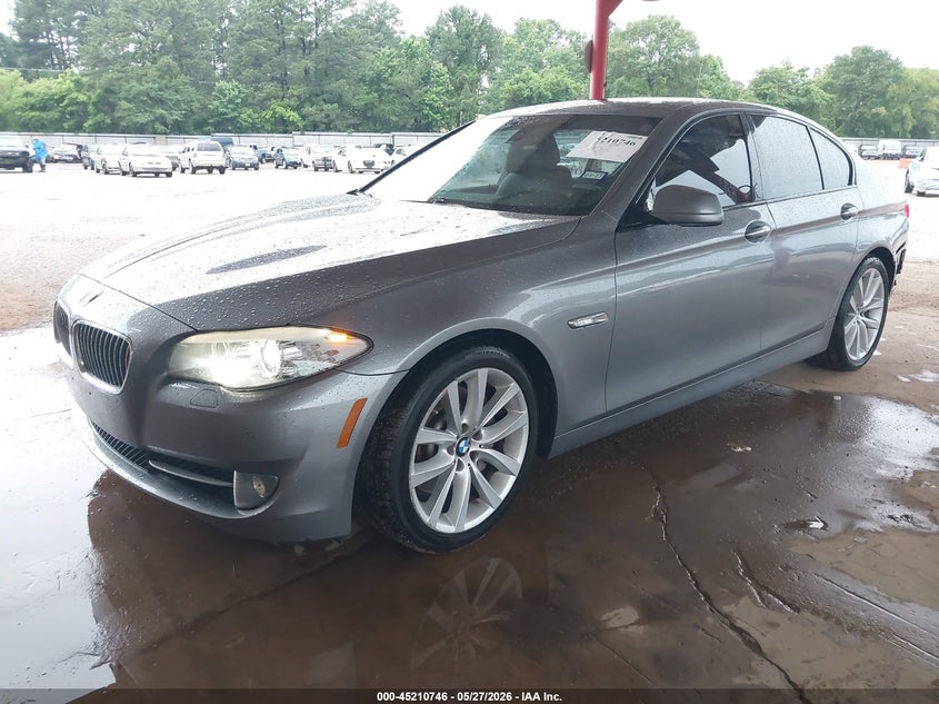 2012 BMW 5er VIN WBAFR7C55CC808912 IAAI salvage auction — REAR END, Original (Texas), sold $3,350 on 2026-07-16 (photo 2)