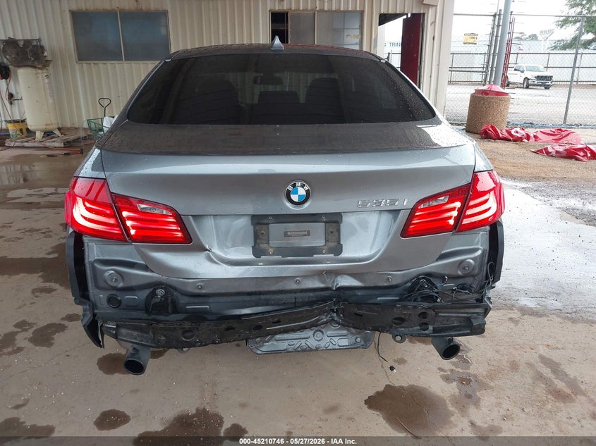 2012 BMW 5er VIN WBAFR7C55CC808912 IAAI salvage auction — REAR END, Original (Texas), sold $3,350 on 2026-07-16 (photo 6)