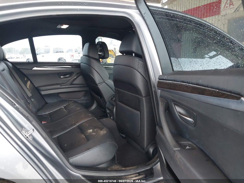 2012 BMW 5er VIN WBAFR7C55CC808912 IAAI salvage auction — REAR END, Original (Texas), sold $3,350 on 2026-07-16 (photo 8)