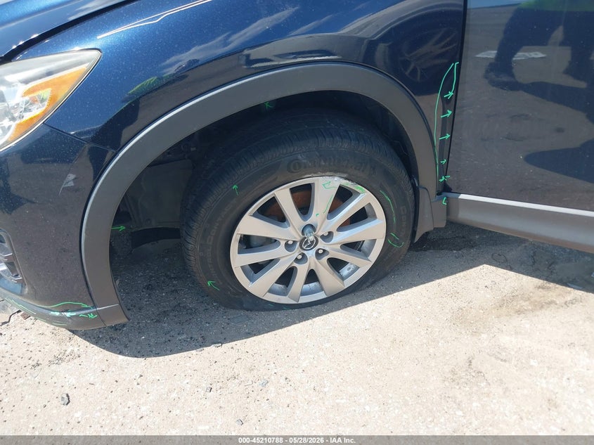 2016 Mazda Cx-5 VIN JM3KE2CY2G0764389 IAAI salvage auction — LEFT FRONT, Salvage Title, sold $3,100 on 2026-07-22 (photo 6)