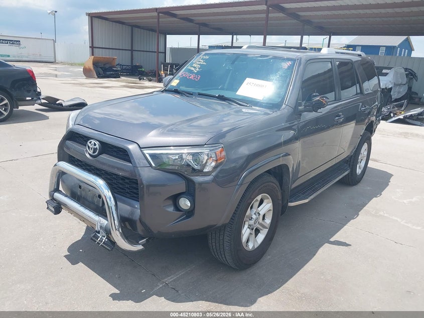 2015 Toyota 4runner VIN JTEZU5JR6F5091577 IAAI salvage auction — REAR END, Original (Texas), sold $10,225 on 2026-07-15 (photo 2)