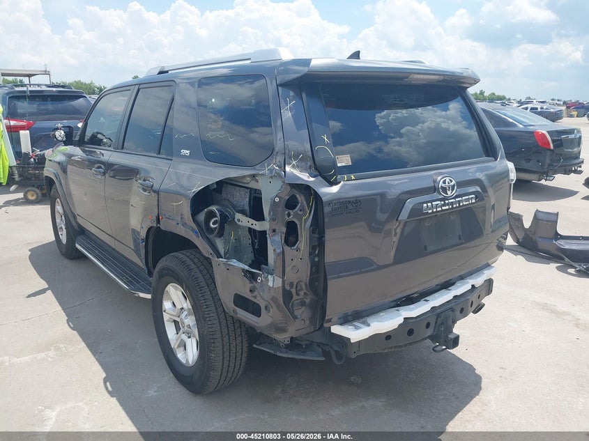 2015 Toyota 4runner VIN JTEZU5JR6F5091577 IAAI salvage auction — REAR END, Original (Texas), sold $10,225 on 2026-07-15 (photo 3)