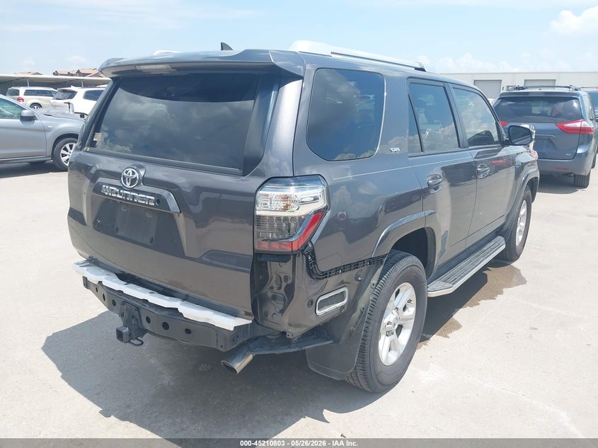 2015 Toyota 4runner VIN JTEZU5JR6F5091577 IAAI salvage auction — REAR END, Original (Texas), sold $10,225 on 2026-07-15 (photo 4)