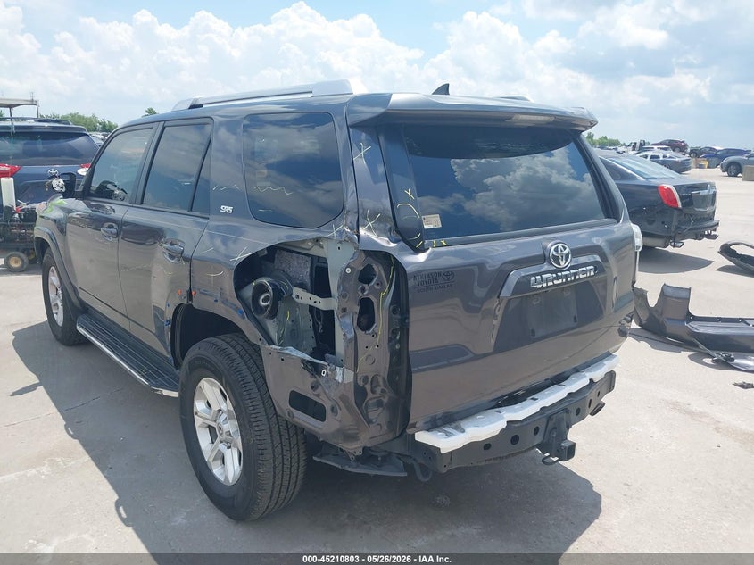 2015 Toyota 4runner VIN JTEZU5JR6F5091577 IAAI salvage auction — REAR END, Original (Texas), sold $10,225 on 2026-07-15 (photo 6)