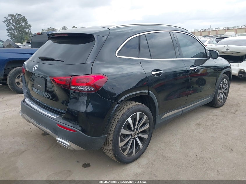 2023 Mercedes-benz Gla-klasse VIN W1N4N4GB5PJ515557 IAAI salvage auction — LEFT REAR, Salvage (California), sold $15,800 on 2026-08-02 (photo 4)