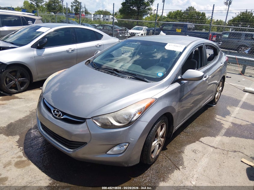2013 Hyundai Elantra VIN KMHDH4AE4DU584361 IAAI salvage auction — ROOF, Salvage Title, sold $700 on 2026-07-20 (photo 2)