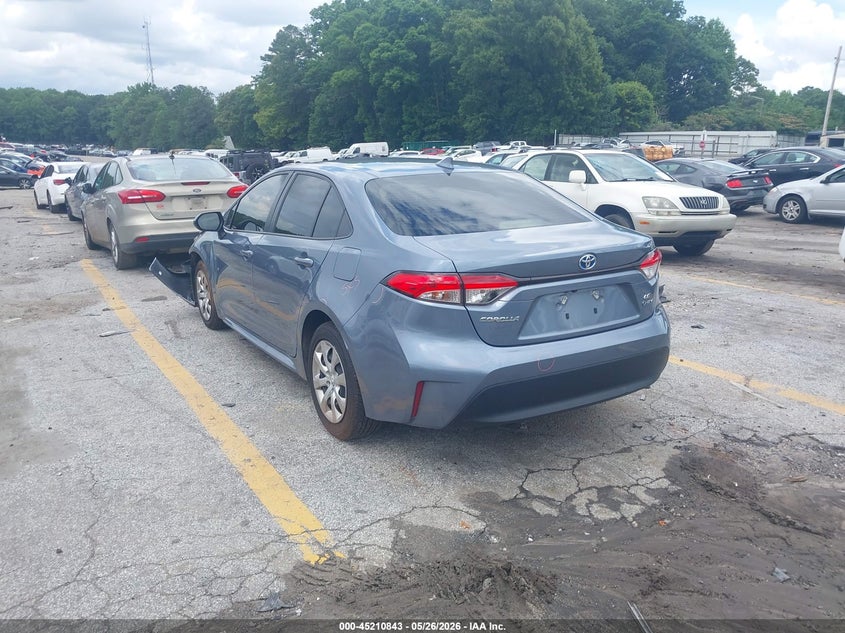 2025 Toyota Corolla VIN JTDBCMFE0S3081643 IAAI salvage auction — FRONT END, Salvage Title, sold $6,600 on 2026-07-11 (photo 3)