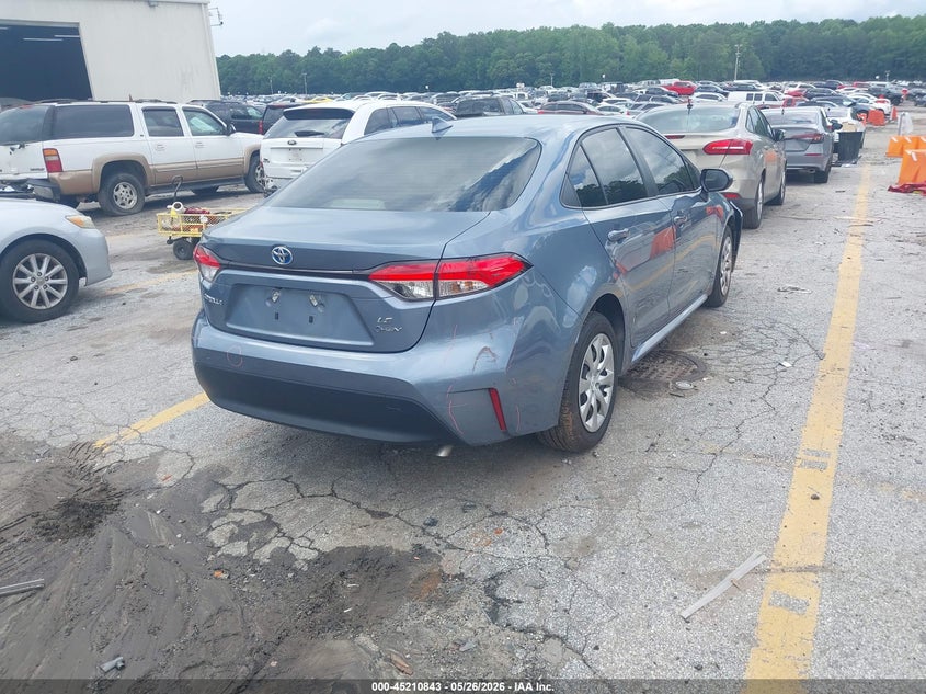2025 Toyota Corolla VIN JTDBCMFE0S3081643 IAAI salvage auction — FRONT END, Salvage Title, sold $6,600 on 2026-07-11 (photo 4)