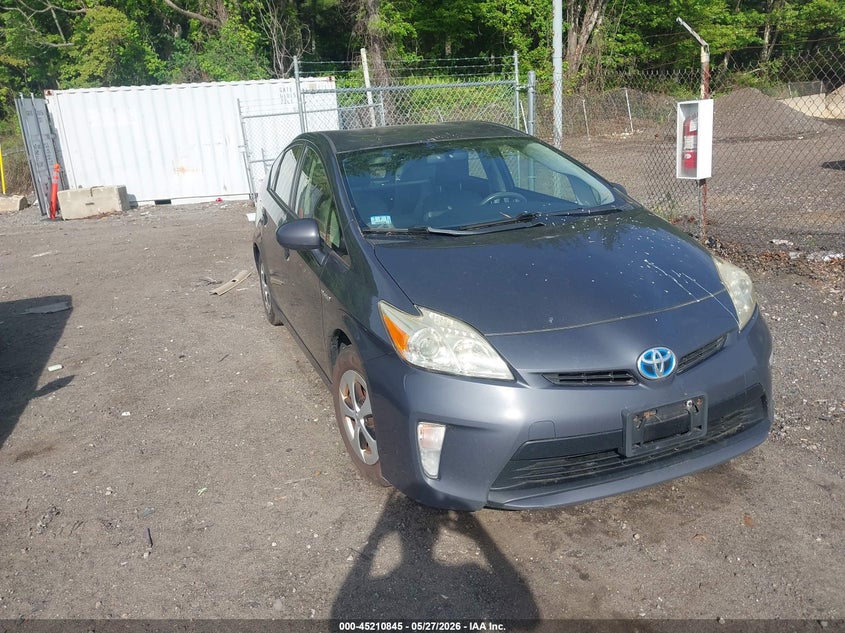 2012 Toyota Prius VIN JTDKN3DU3C5464612 IAAI salvage auction — NORMAL WEAR, Salvage Title, sold $1,100 on 2026-07-14 (photo 1)