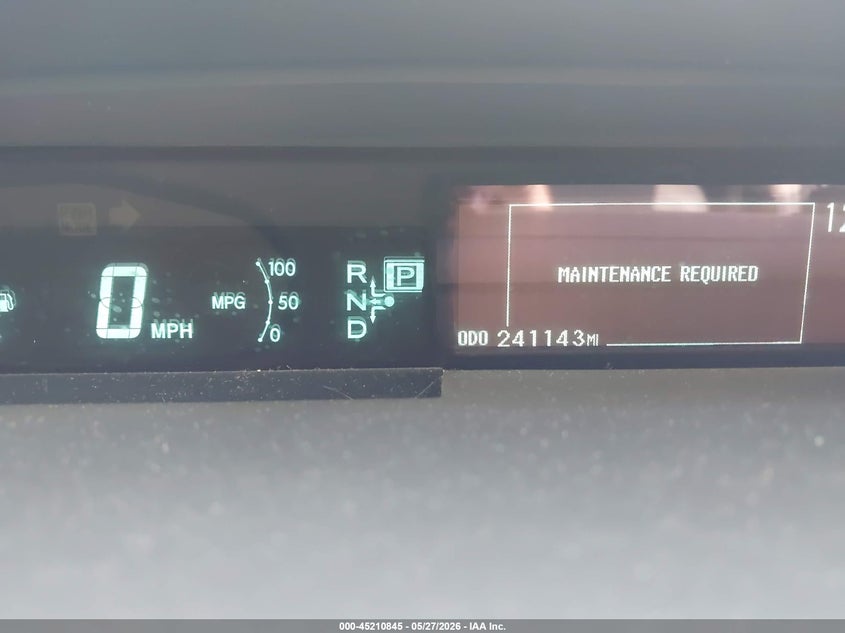 2012 Toyota Prius VIN JTDKN3DU3C5464612 IAAI salvage auction — NORMAL WEAR, Salvage Title, sold $1,100 on 2026-07-14 (photo 7)