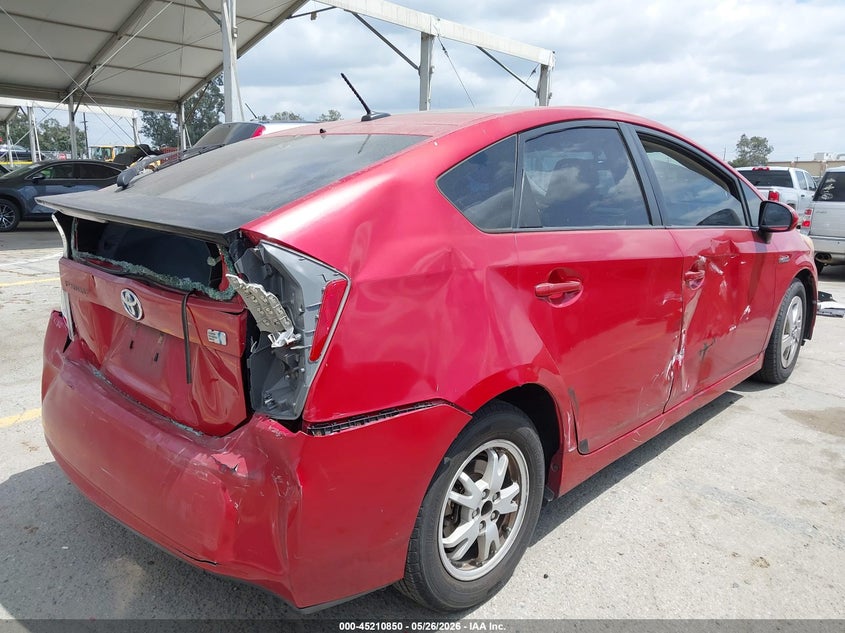 2010 Toyota Prius VIN JTDKN3DU1A5200317 IAAI salvage auction — REAR END, Salvage (California), sold $700 on 2026-07-08 (photo 4)