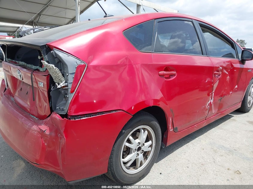 2010 Toyota Prius VIN JTDKN3DU1A5200317 IAAI salvage auction — REAR END, Salvage (California), sold $700 on 2026-07-08 (photo 6)