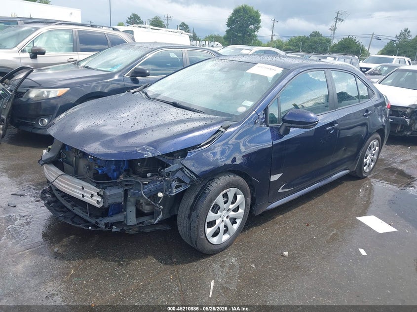 2021 Toyota Corolla VIN 5YFEPMAE9MP213088 IAAI salvage auction — FRONT END, Salvage Title, sold $3,900 on 2026-07-06 (photo 2)