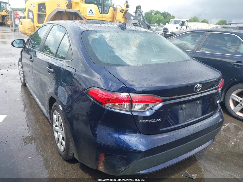 2021 Toyota Corolla VIN 5YFEPMAE9MP213088 IAAI salvage auction — FRONT END, Salvage Title, sold $3,900 on 2026-07-06 (photo 3)