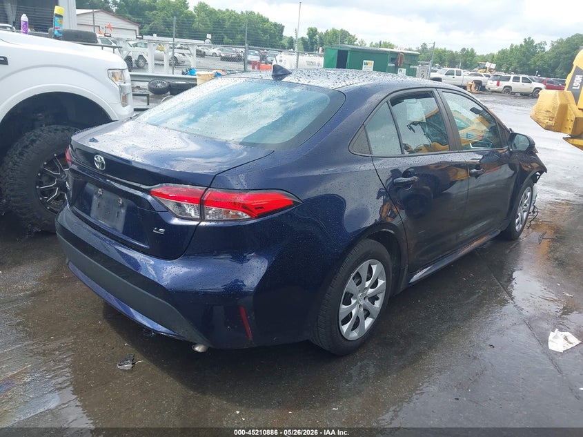 2021 Toyota Corolla VIN 5YFEPMAE9MP213088 IAAI salvage auction — FRONT END, Salvage Title, sold $3,900 on 2026-07-06 (photo 4)