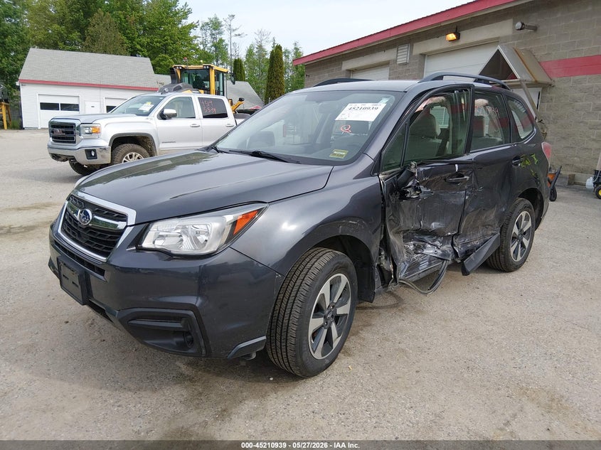 2018 Subaru Forester VIN JF2SJABC3JH469168 IAAI salvage auction — LEFT SIDE, Salvage (Maine), sold $1,650 on 2026-07-13 (photo 2)