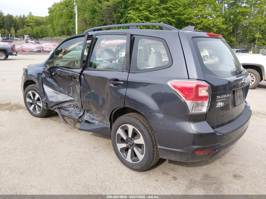2018 Subaru Forester VIN JF2SJABC3JH469168 IAAI salvage auction — LEFT SIDE, Salvage (Maine), sold $1,650 on 2026-07-13 (photo 3)
