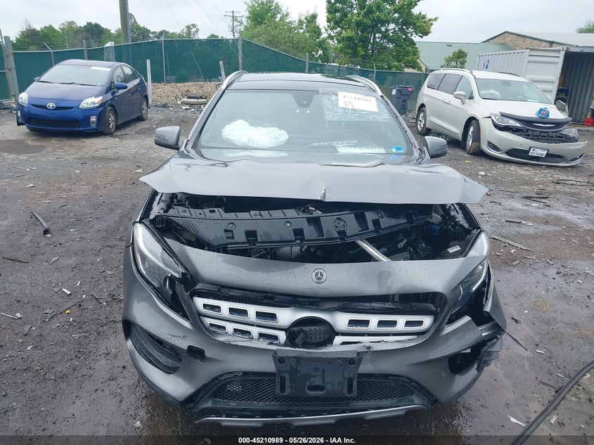 2018 Mercedes-benz Gla-klasse VIN WDCTG4EB8JJ447403 IAAI salvage auction — FRONT END, Salvage Title, sold $2,050 on 2026-07-19 (photo 6)