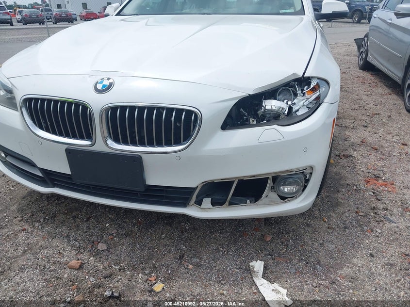 2016 BMW 5er VIN WBA5B3C59GD549897 IAAI salvage auction — FRONT END, Salvage Title, sold $2,150 on 2026-07-22 (photo 6)