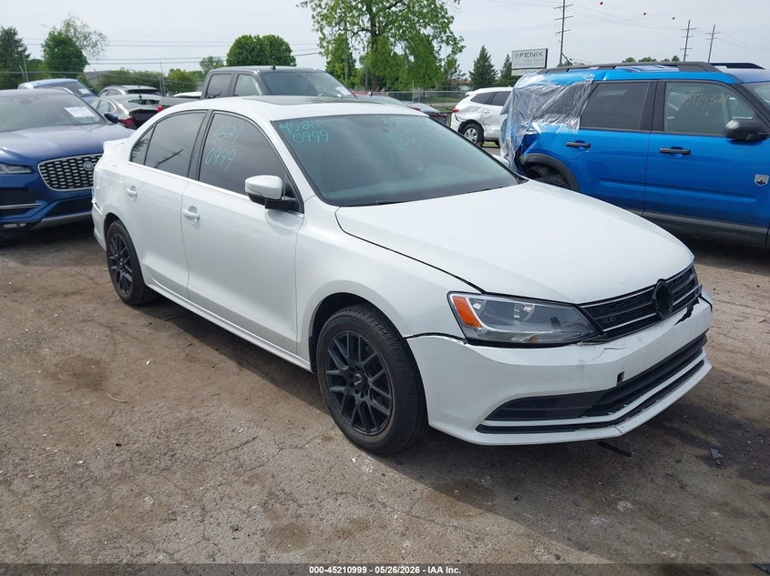 2017 Volkswagen Jetta VIN 3VWDB7AJ7HM399703 IAAI salvage auction — FRONT & REAR, Wait Title, sold $1,875 on 2026-09-08 (photo 1)