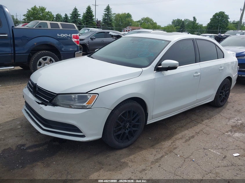 2017 Volkswagen Jetta VIN 3VWDB7AJ7HM399703 IAAI salvage auction — FRONT & REAR, Wait Title, sold $1,875 on 2026-09-08 (photo 2)